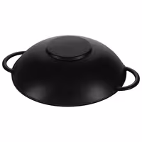 STAUB | SPECIALITIES - Woks ar stikla vāku - Ø 370mm - čuguns - melns