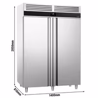 Szafa mroźnicza PREMIUM – GN 2/1 – 1400 L – z 2 drzwiami