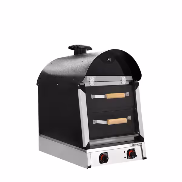 Elektriskā Kartupeļu krāsns - manuāla vadība - 3 kW - 230 V - 530x740x1010 mm - Nerūsējošais tērauds - ar 2 atvilktnēm