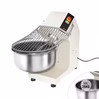 Spiralna miješalica za tijesto - 50 l / 30 kg - 1 brzina - s fiksnom posudom - 400 V
