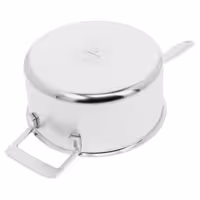 DEMEYERE | Industry 5 Saucepan with Lid – Ø220 mm – 18/10 Stainless Steel – Induction Ready