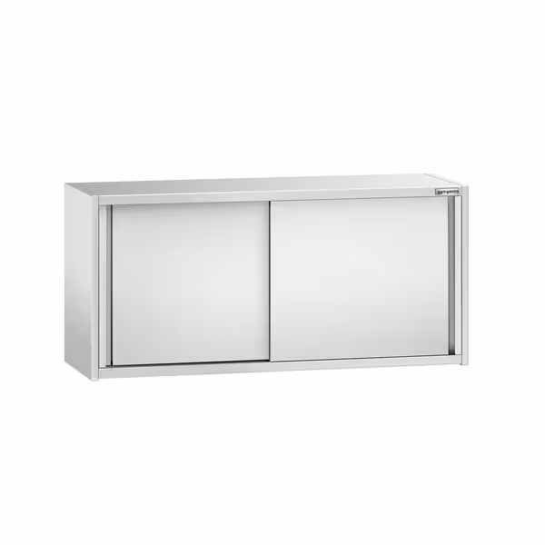 خزانة حائط ستانلس ستيل PREMIUM - 1400x400mm - مع باب انزلاقي - ارتفاع 650 mm