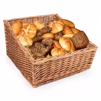 Bread Basket - Wicker - 45 x 45 cm - Natural