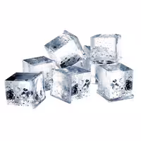 Commercial Ice Machine - Cube - 212 kg/24 h - incl. ice storage container