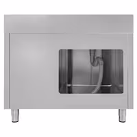 Sudoper s ormarićem ECO - inox - 1200 x 700 mm - s košem za otpatke - s 1 koritom - korito lijevo