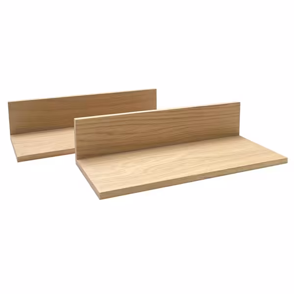 (2 adet) Ahşap Sunum Kutusu - VALO - 2 parçalı set - Ahşap - Kahverengi - 240x105x60mm - GN 1/2 ve 14004 & 14005 ile uyumlu