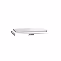 Donja polica - inox - 700x663x87 mm - kompatibilno sa serijom ATK77 i ATK77A