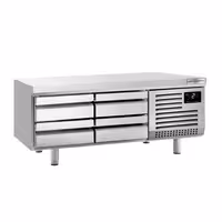 Külmsahtlikapp PREMIUM PLUS +2…+8 °C - 1600 mm - 225 l - 4 sahtlit - 4x GN 1/1
