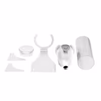 Commercial Cereal Dispenser - White - Rotary Dispense - White