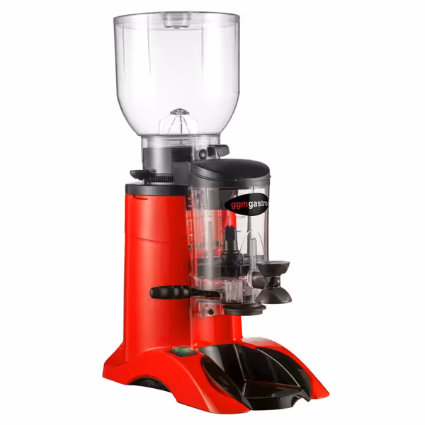Kahve Değirmeni - 2kg - Dozaj Hazneli - Kırmızı