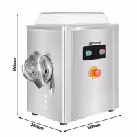 Tööstuslik Hakklihamasin 22 - 400 kg/h - 1,5 kW - 1 400 p/min - sõel 4 mm