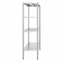 رفوف ستانلس ستيل PREMIUM - 1600x490mm - عمق: 500 mm - 4 رفوف - الحمولة: 320 kg