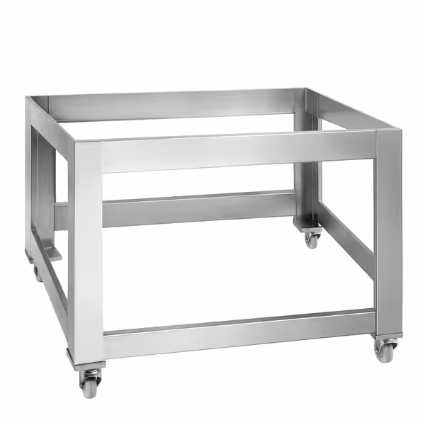 Base Stand - for Pizza Oven - 1450x920x610mm - Stainless Steel - with Wheels - for PEZ630G