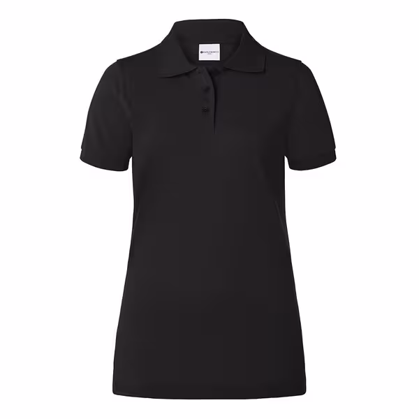 KARLOWSKY | Ladies Workwear Polo Shirt – XS - Fitted - 100% Cotton - Black
