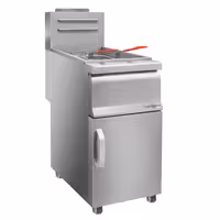 Plinska friteza - 16 L - 27,0 kW - s odvodnom slavinom