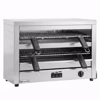 Pita Grill / Salamander - Infrarood - 4,5kW - 400V - 3 zones - met tijdschakelaar