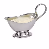 (6 pcs) Gravy Boat PROFI - 0.25 litres - Stainless steel - 191x88x128mm