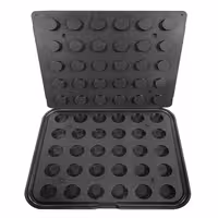 Plates for Tartelette Machine TMNP - Round Mould - Ø37mm - for 30 Tartelettes