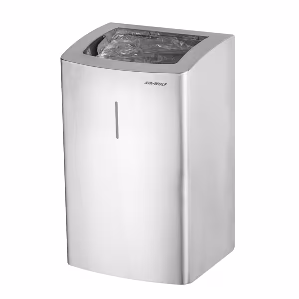 AIR-WOLF | Cestino per rifiuti - 25L - Acciaio inox