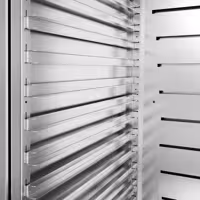 Dondurma Dolabı Paslanmaz Çelik - 600x800mm - 650L - 1 Kapı & 7 Destek ızgaraları, Kilit, Monoblok Soğutma, Fanlı Soğutma, Otomatik Defrost - R290 Soğutucu Gaz, Dijital Termostat & Ekran, -24°C ~ -12°C