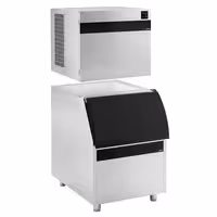 Commercial Ice Machine - Cube - 230 kg/ /24 h incl. storage container