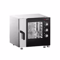 Commercial Electric Combi Oven- Manual Controls - 5x GN 1/1 - incl. Manual washing system