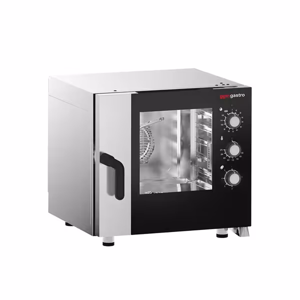 Commercial Electric Combi Oven- Manual Controls - 5x GN 1/1 - incl. Manual washing system