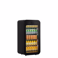 Minibar hladnjak – 450 mm – 67 litara – s jednim staklenim vratima