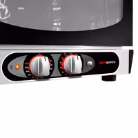 Electric Compact Convection Oven - with Steam Injection - Manual Controls - 3x GN 1/1 or 3x 600x400mm (EN 60x40)