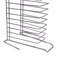 Stalak za plehove za pizzu - 318x650x351 mm | 15 plehova - nehrđajući čelik