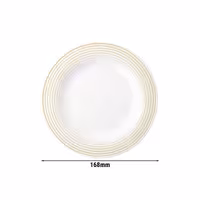 (6 adet) SELTMANN WEIDEN | Tabak - düz - Ø 170 mm - Kum beji