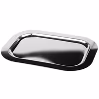 (6 adet) Servis Tepsisi - FINESSE - Paslanmaz Çelik - 420x310mm - Yükseklik: 14mm