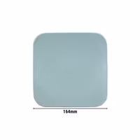 (6 adet) SELTMANN WEIDEN | Coupe tabak - düz kare - 165x165 mm - Turkuaz