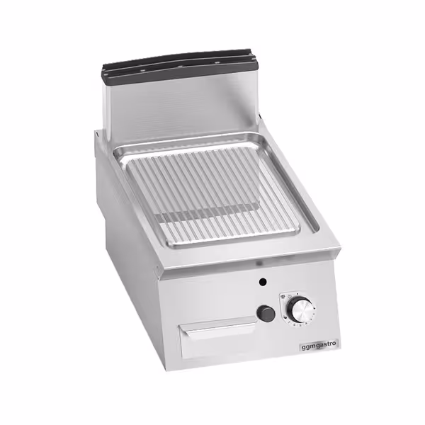 Gázüzemű rostlap - 6,9 kW - Bordázott - asztali