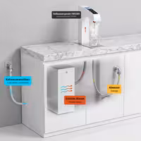 Commercial Hot Water Dispenser - Digital - 10.5L - 2kW - White