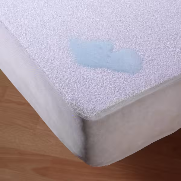 (10 unid) Protetor de colchão antiácaros impermeável - 90x200cm - Branco