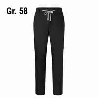 (6 st) Karlowsky - chinobyxor för män modern stretch - svart - storlek: 58