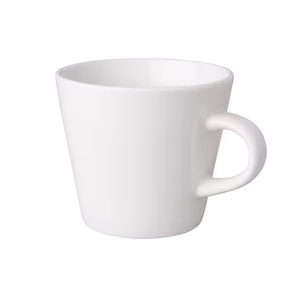 (6 adet) BUDGETLINE - Kahve Fincanı Mammoet Neo - 190ml - Beyaz