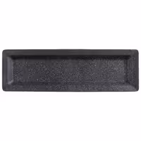 (6 pcs) GN 2/4 Gastronorm Tray - FROSTFIRE - Aluminium - 530x162mm - Height: 30mm - Grey