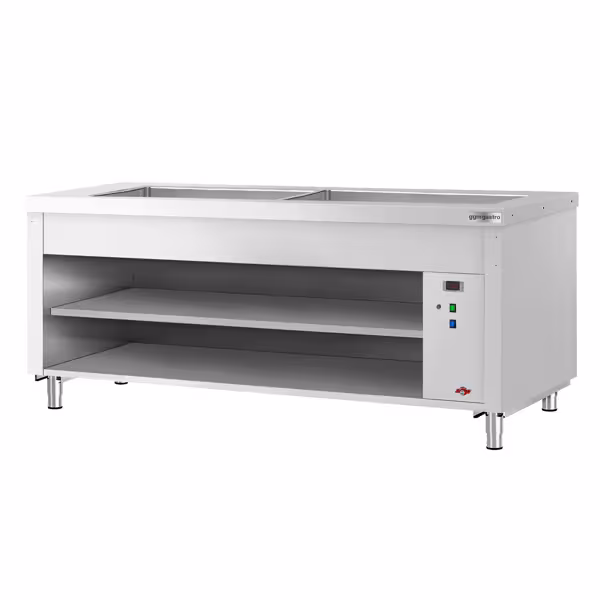 Bufeelett soe KOPENHAGEN - 2 310 mm - koos sisseehitatud marmiidiga - sobib 6x GN 1/1