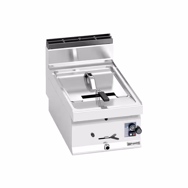 Plinska friteza - 10 L - 6,9 kW - s ispustom za ulje - stolna