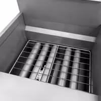 Plinska friteza - 30 L - 45,0 kW - s odvodnom slavinom