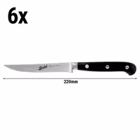 BERKEL | ADHOC - Sett għall-istak - 6 biċċiet - bil-ħanek - xafra: 110mm