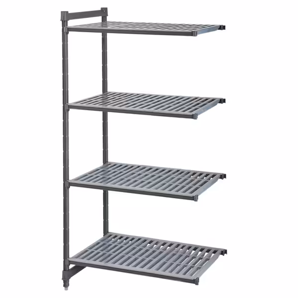 CAMBRO | Camshelving® - مع 4 رفوف شبكية - 870 مم - Basics Plus رف تمديد من سلسلة