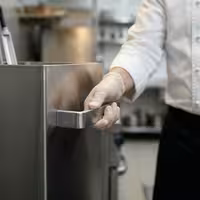 Cleaning Tank for Chicken Rotisserie Skewers - 300x300x990mm