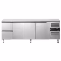 ECO rashladni pult – 2230 x 700 mm – s 3 vrata – 2 ladice