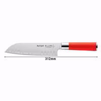 F. DICK Red Spirit Santoku su duobelėmis - 18cm