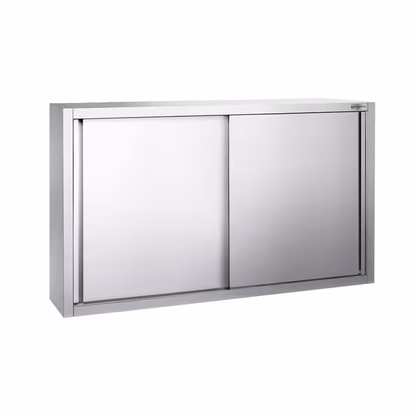 خزانة حائط ستانلس ستيل PREMIUM - 1400x400mm - مع باب انزلاقي - ارتفاع 1000 mm