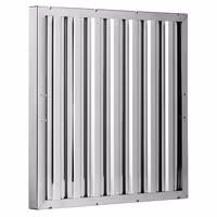 Filtr przeciwogniowy – stal nierdzewna – 400 x 400 mm – typ A