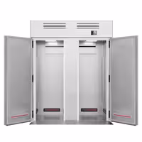 Einfahrkühlschrank Edelstahl Premium PLUS - GN 2/1 - 2700 Liter - mit 2 Türen